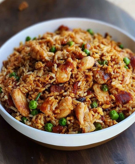 Chili Oil Chicken Fried Rice