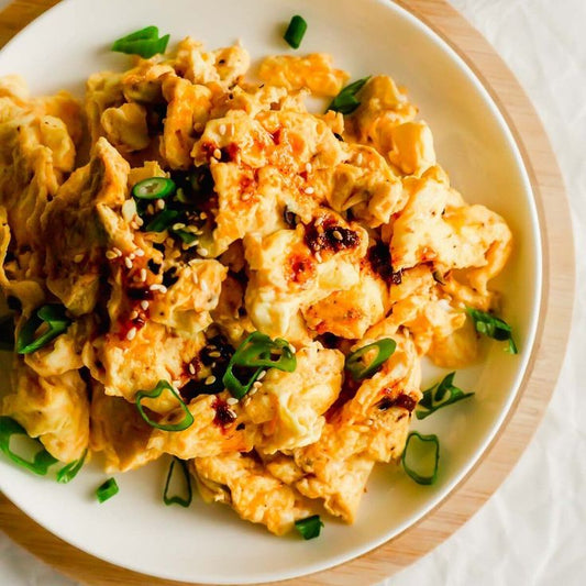 Chili Oil Scrambled Eggs